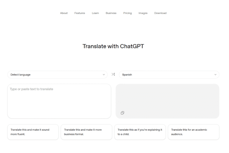 ChatGPT Translate launched