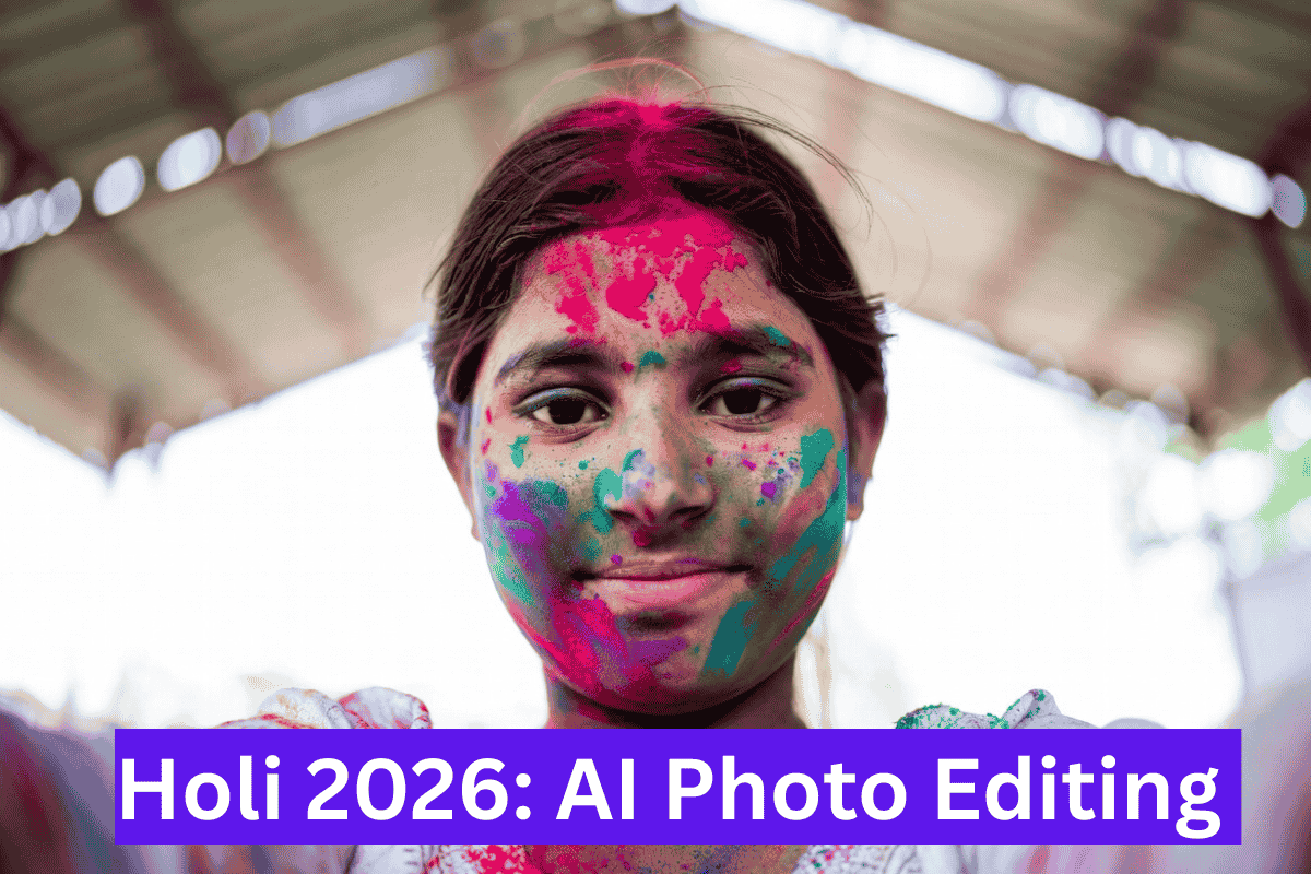 Holi 2026: AI Photo Editing