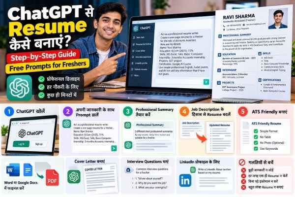ChatGPT से Resume कैसे बनाएं